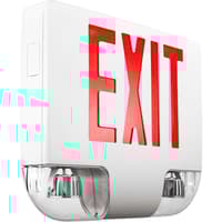 Aluminum Exit Sign with Lights Series: EEAC