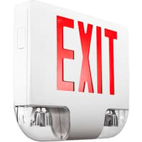 Aluminum Exit Sign with Lights Series: EEAC