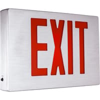 NYC Approved Aluminum LED Exit Sign Series: EENA