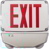 Wet Location LED Exit Combo : Series : EEWCL