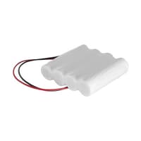 4.8v 700mAh or 1.2v 2800mAh AA 1x4 Inline NiCAD Rechargeable Battery Pack - Configuration 3