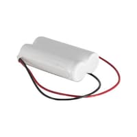 2.4v 300mAh or 1.2v 600mAh AA NiCAD Rechargeable Battery Pack - Configuration 1