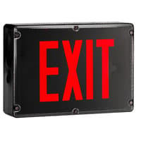 UL Listed for Wet and Damp Locations Exit Sign Series : EEVX