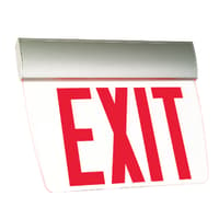 Breva Series Edge-Lit Exit Sign Surface Mount : EEBEVS