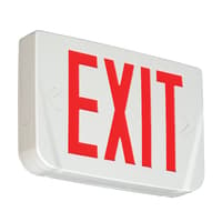 LED Thermoplastic, Universal-Mount & Snap-Fit Exit Sign Series : LGPEX