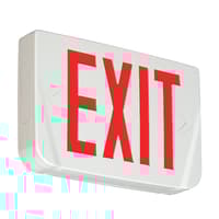 LED Thermoplastic, Universal-Mount & Snap-Fit Exit Sign Series : LGPEX