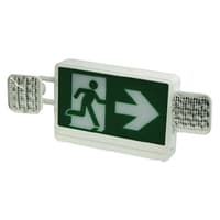 ULC Running Man LED Exit Sign Combo