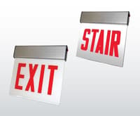 LGEEELCA Series City of Chicago Approved Exit and Stair Sign