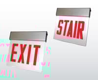 LGEEELCA Series City of Chicago Approved Exit and Stair Sign