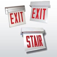 City of Chicago Approved LED Exit Sign Series; LGEEELRCA