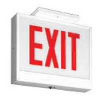 LCE Series; Chicago Approved Steel LED Exit Exit Sign