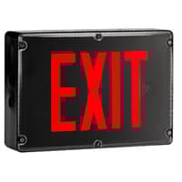 UL Listed for Wet and Damp Locations Exit Sign Series : EEVX