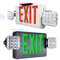 Steadilux All LED Exit and Emergency Light Combination Unit Series: EETL