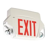 Thermoplastic Combination Exit Sign Series : EEPR