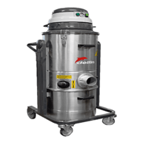 Delfin 451 BL 1/3D ATEX-Certified Compact Single-Phase Industrial Vacuum Cleaner ATEX Z22 External and 20 Internal