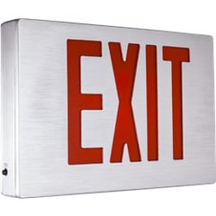 NYC Approved Aluminum LED Exit Sign Series: EENA